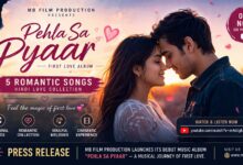 Press release - MB Film Production launches its debut romantic album Pehla Sa Pyaar featuring 5 original Hindi love songs. Listen now on YouTube.