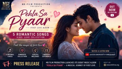 Press release - MB Film Production launches its debut romantic album Pehla Sa Pyaar featuring 5 original Hindi love songs. Listen now on YouTube.