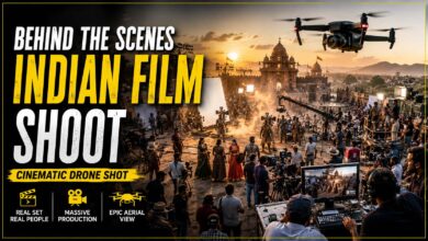 Behind The Scenes of Indian Cinema | Epic Cinematic Drone Shoot