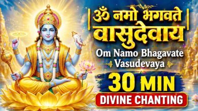 Om Namo Bhagavate Vasudevaya – 30 Min Divine Chanting | Vishnu Mantra | Krishna Bhajan